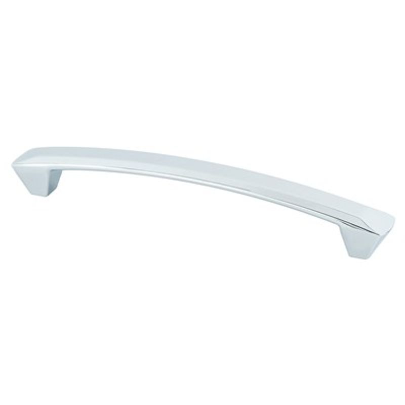 7.25' Contemporary Rectangular Pull in Polished Chrome from Laura Collection