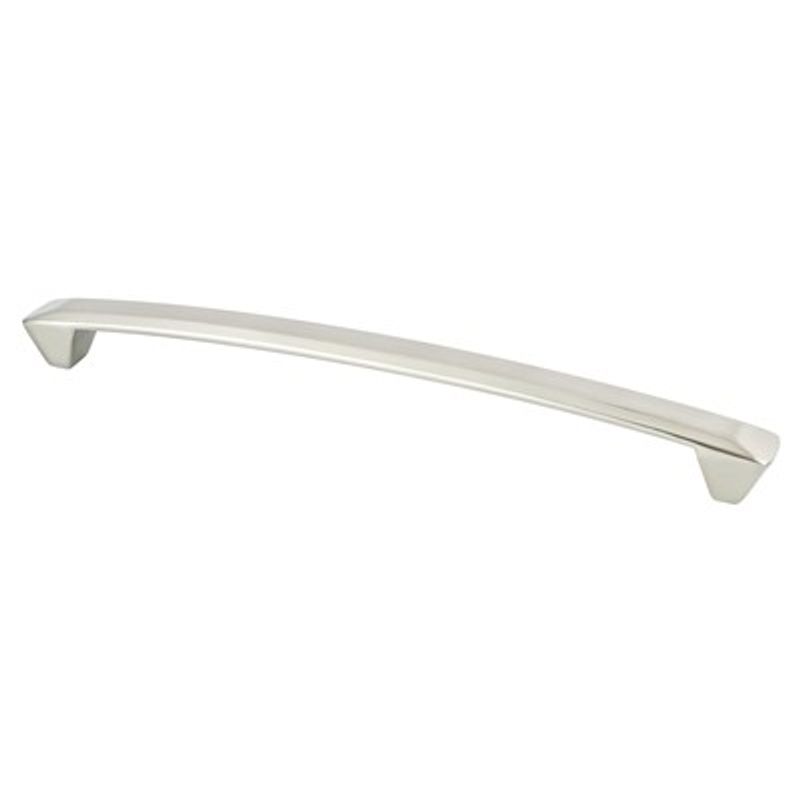 9.75' Contemporary Rectangular Pull in Brushed Nickel from Laura Collection