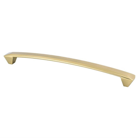 9.75" Contemporary Rectangular Pull in Modern Brushed Gold from Laura Collection