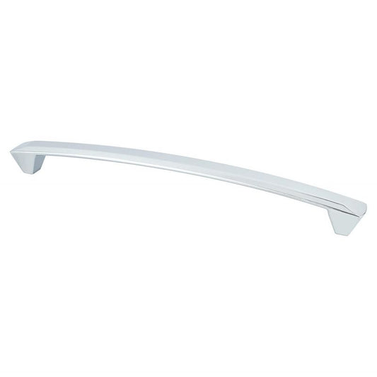 9.75" Contemporary Rectangular Pull in Polished Chrome from Laura Collection