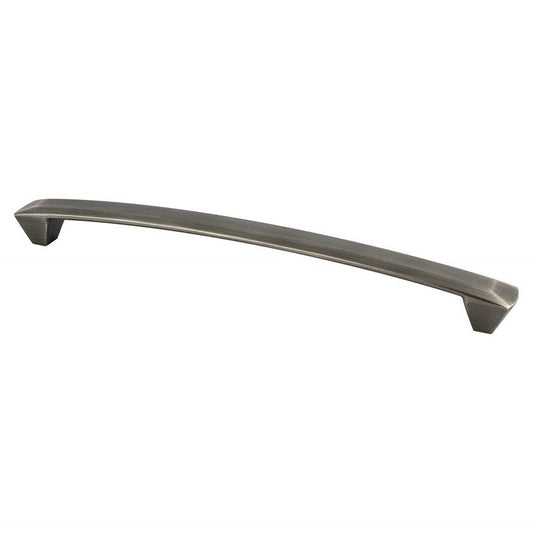 9.75" Contemporary Rectangular Pull in Vintage Nickel from Laura Collection