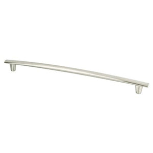 14.19' Transitional Modern Subtle Arch Appliance Pull in Brushed Nickel from Meadow Collection