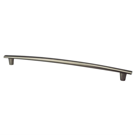 14.19" Transitional Modern Subtle Arch Appliance Pull in Graphite from Meadow Collection