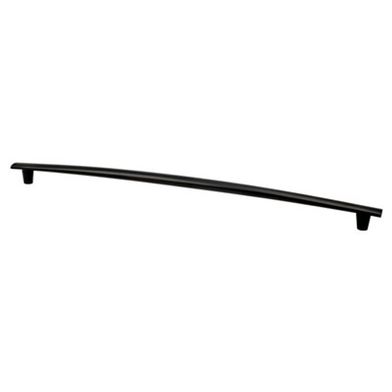 19.25' Transitional Modern Appliance Pull in Matte Black from Meadow Collection