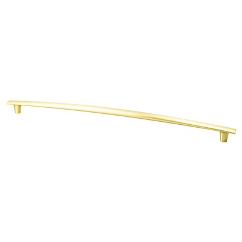 19.25' Transitional Modern Appliance Pull in Satin Gold from Meadow Collection