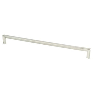 13' Contemporary Slim Bar Pull in Brushed Nickel from Metro Collection