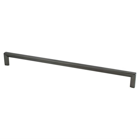 13" Contemporary Slim Bar Pull in Slate from Metro Collection