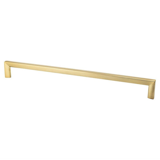 18.25" Contemporary Appliance Pull in Modern Brushed Gold from Metro Collection