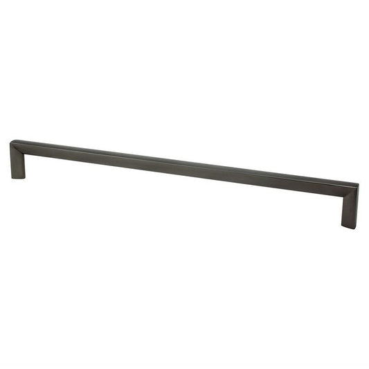 18.25" Contemporary Appliance Pull in Slate from Metro Collection