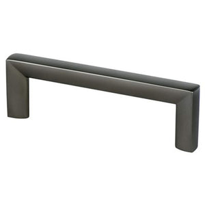 4.19' Contemporary Square Pull in Slate from Metro Collection