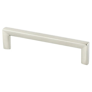 5.44' Contemporary Square Pull in Brushed Nickel from Metro Collection