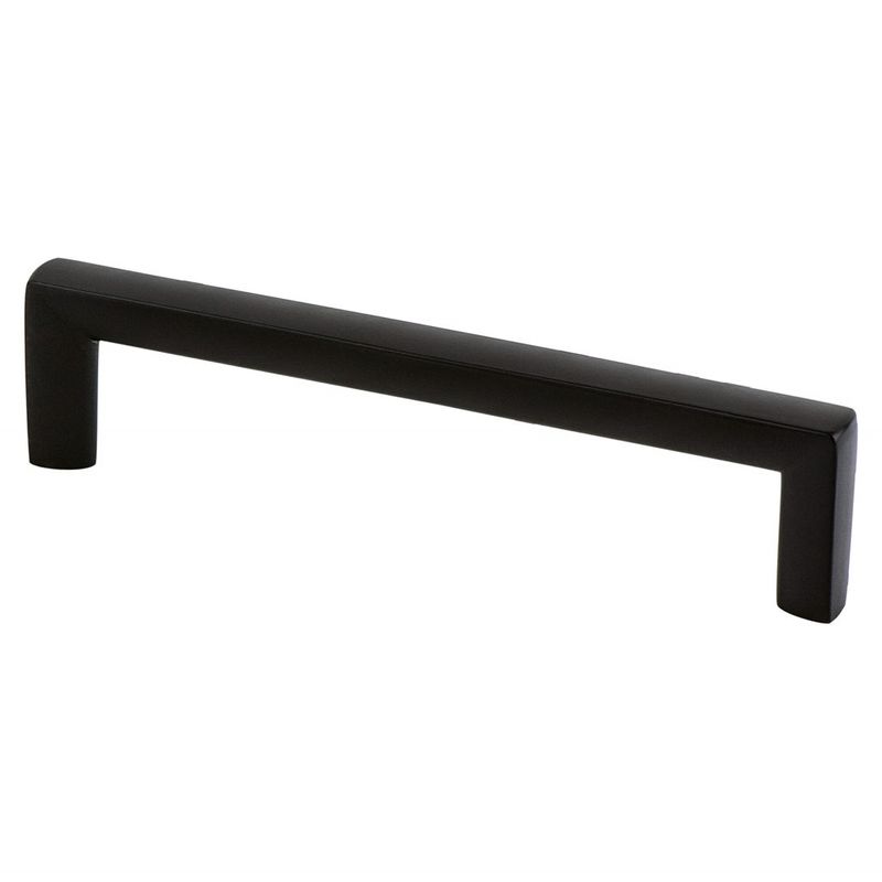 5.44' Contemporary Square Pull in Matte Black from Metro Collection