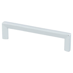 5.44' Contemporary Square Pull in Polished Chrome from Metro Collection