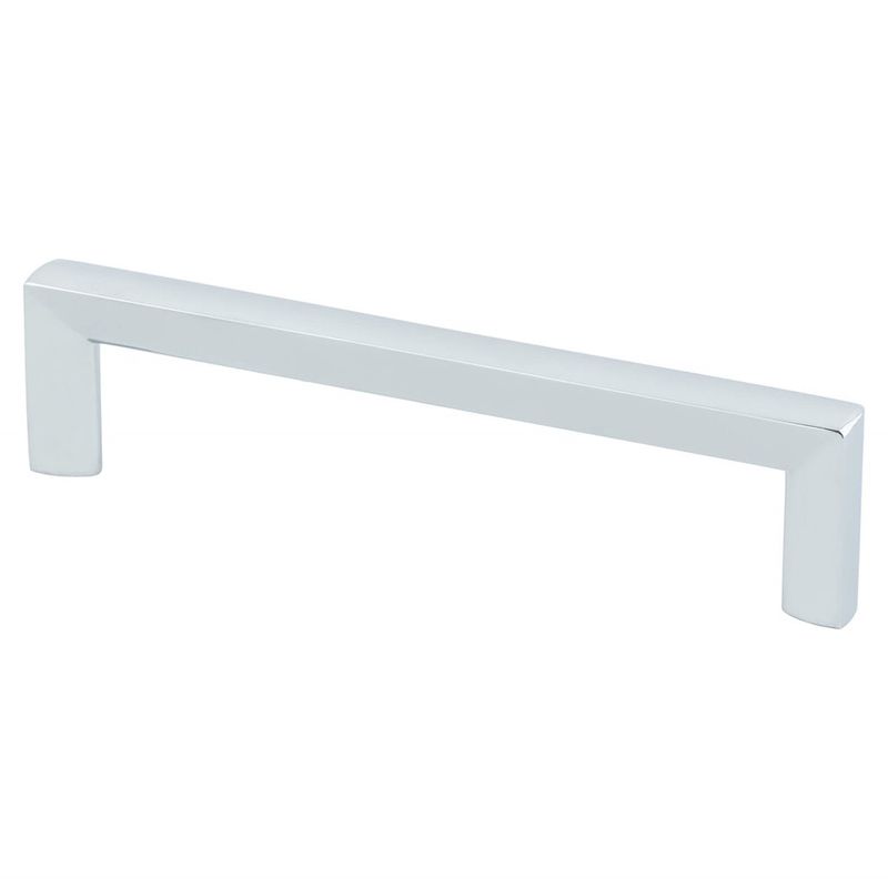 5.44' Contemporary Square Pull in Polished Chrome from Metro Collection