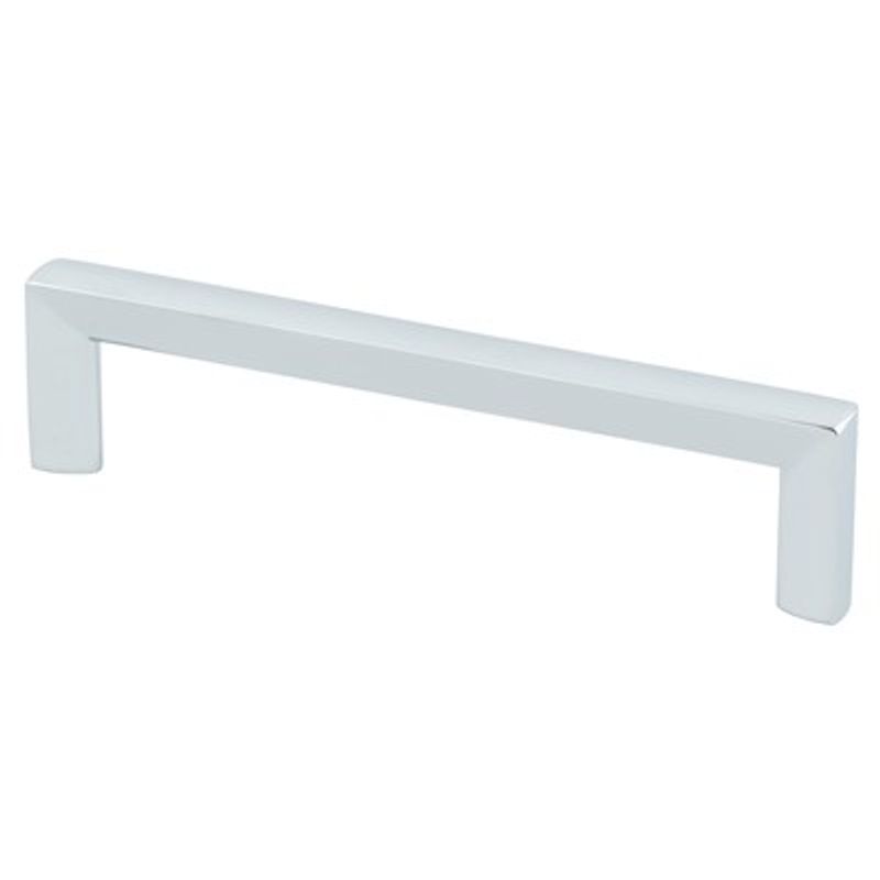 5.44' Contemporary Square Pull in Polished Chrome from Metro Collection