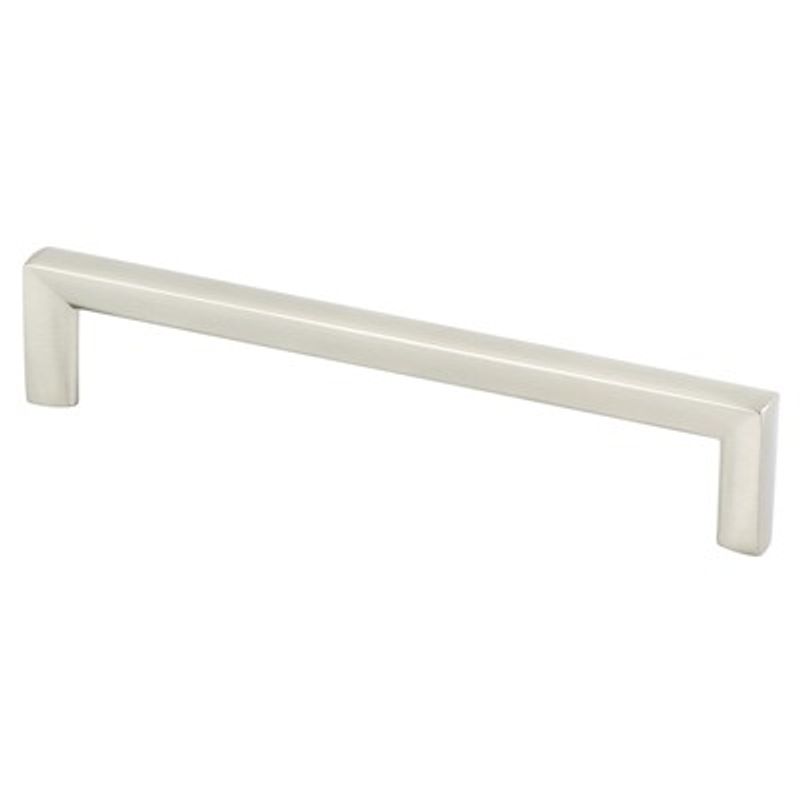 6.69' Contemporary Square Pull in Brushed Nickel from Metro Collection