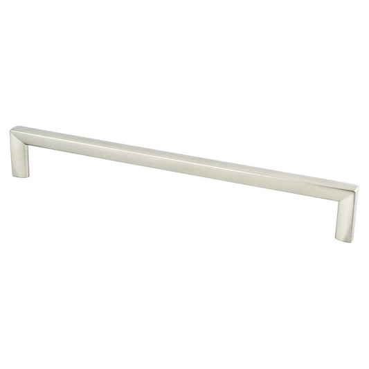 9.25" Contemporary Square Pull in Brushed Nickel from Metro Collection