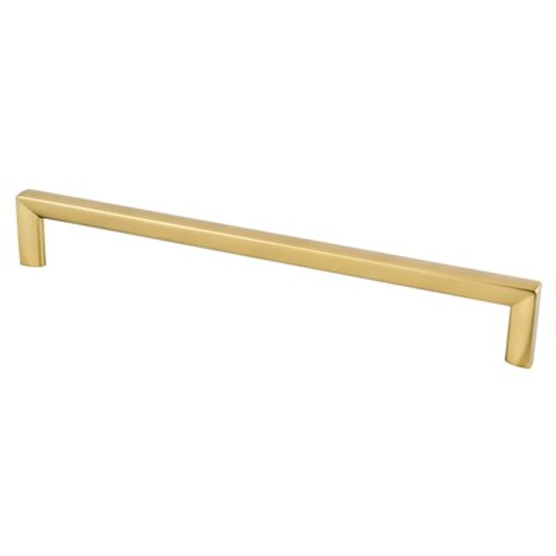 9.25' Contemporary Square Pull in Modern Brushed Gold from Metro Collection