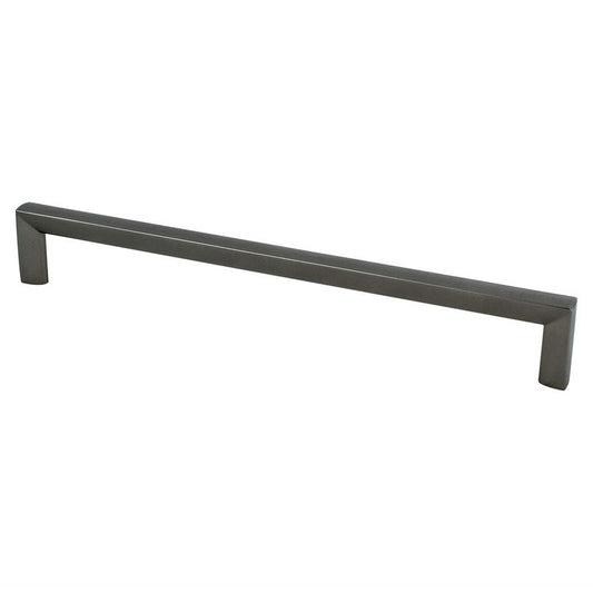 9.25" Contemporary Square Pull in Slate from Metro Collection