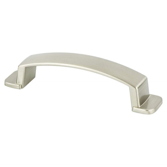 4.88" Transitional Modern Arch Pull in Brushed Nickel from Oasis Collection