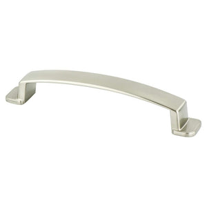 6.06' Transitional Modern Arch Pull in Brushed Nickel from Oasis Collection