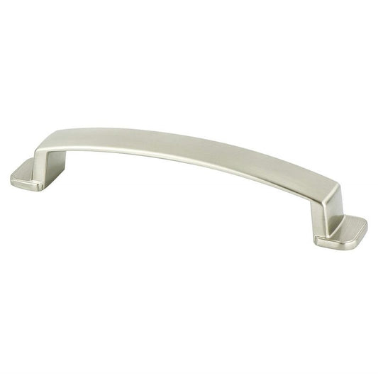 6.06" Transitional Modern Arch Pull in Brushed Nickel from Oasis Collection