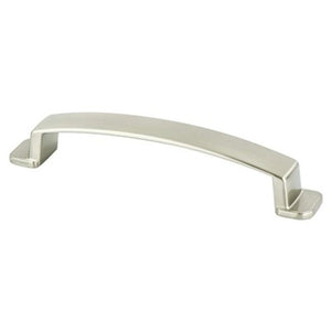 6.06' Transitional Modern Arch Pull in Brushed Nickel from Oasis Collection