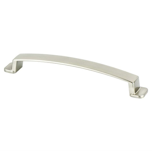 7.31" Transitional Modern Arch Pull in Brushed Nickel from Oasis Collection