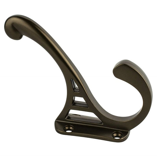 4" Traditional J-Shape Pull in Oil Rubbed Bronze from Prelude Collection