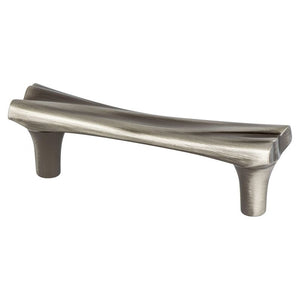 3.69' Artisan Flat Bar Pull in Brushed Tin from Puritan Collection