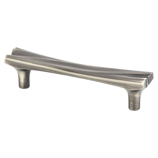 4.69" Artisan Flat Bar Pull in Brushed Tin from Puritan Collection