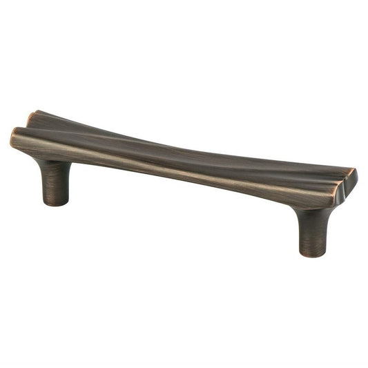 4.69" Artisan Flat Bar Pull in Verona Bronze from Puritan Collection