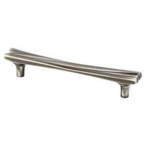 6.25' Artisan Flat Bar Pull in Brushed Tin from Puritan Collection