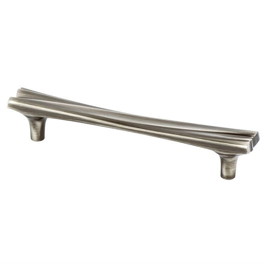 6.25" Artisan Flat Bar Pull in Brushed Tin from Puritan Collection