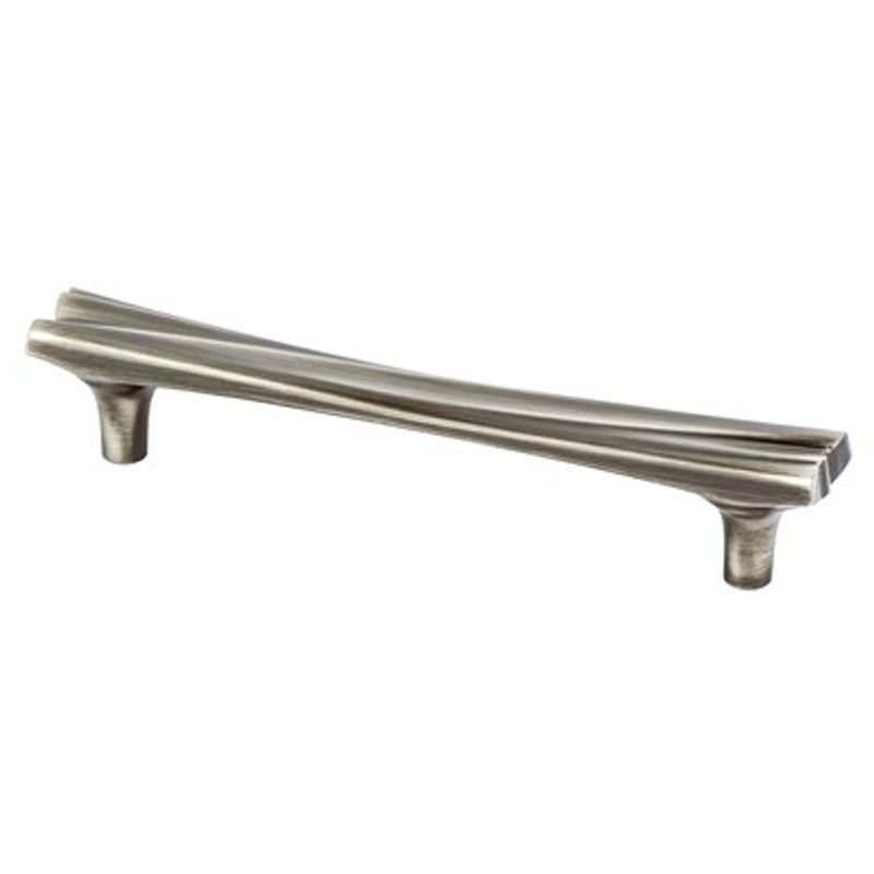 6.25' Artisan Flat Bar Pull in Brushed Tin from Puritan Collection