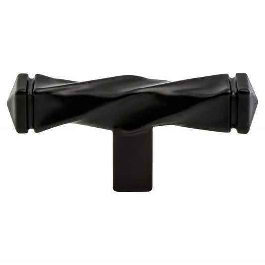 0.5" Wide Artisan T-Bar in Black from Rhapsody Collection