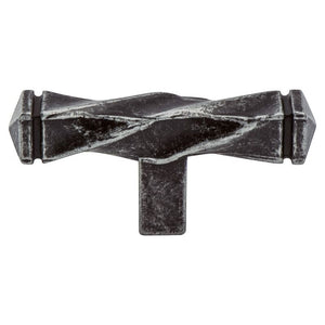 0.5' Wide Artisan T-Bar in Weathered Iron from Rhapsody Collection