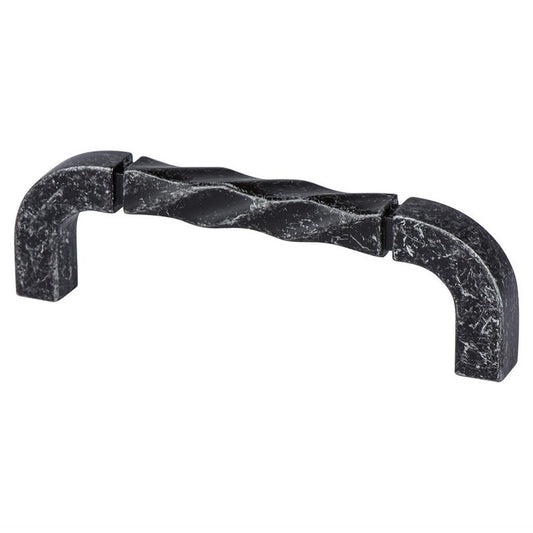 4.19" Artisan Twisted Pull in Weathered Iron from Rhapsody Collection