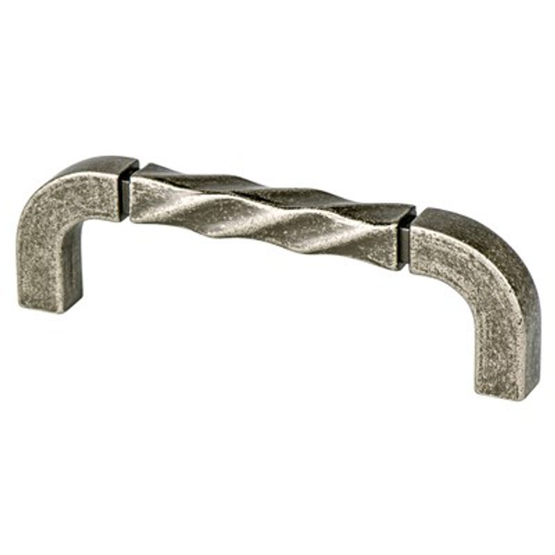 4.19' Artisan Twisted Pull in Weathered Nickel from Rhapsody Collection