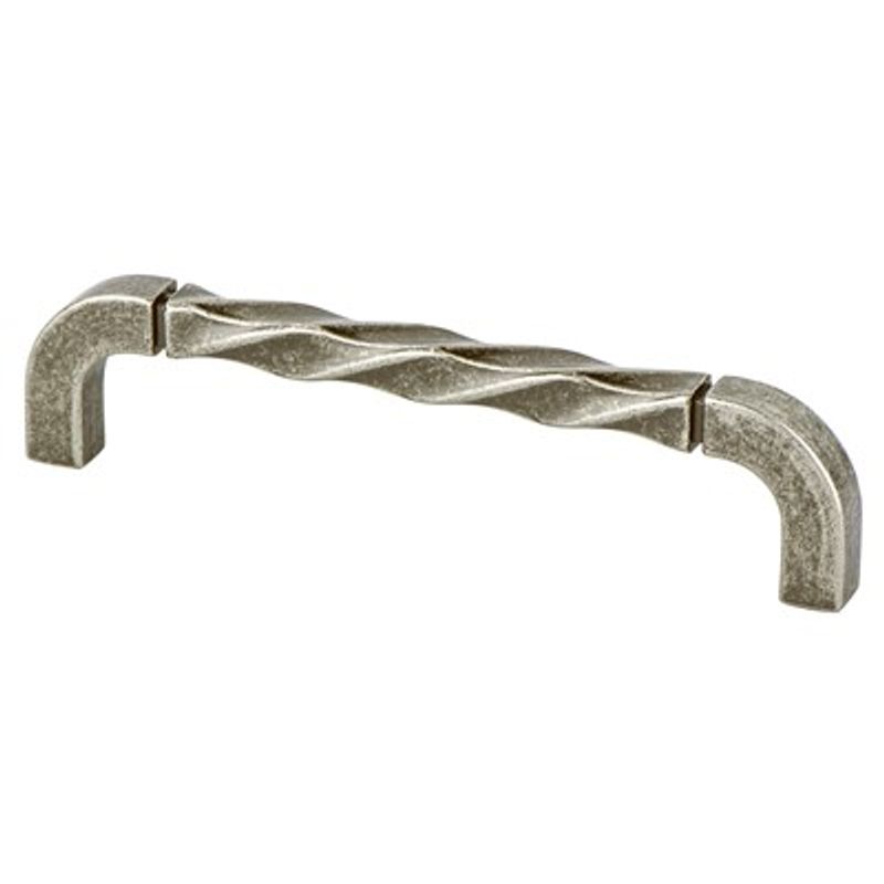 5.44' Artisan Twisted Pull in Weathered Nickel from Rhapsody Collection