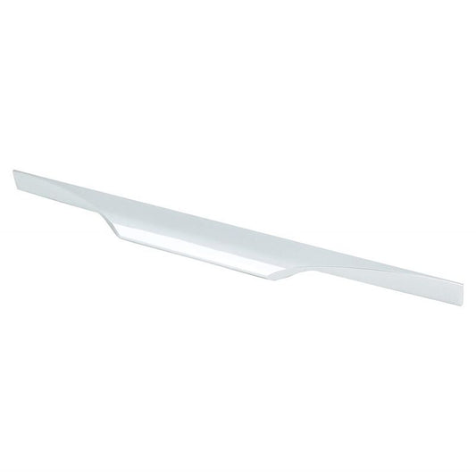 11.44" Contemporary Flat Pull in Polished Chrome from Silhouette Collection