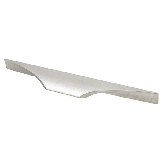 7.5" Contemporary Flat Pull in Stainless Steel from Silhouette Collection