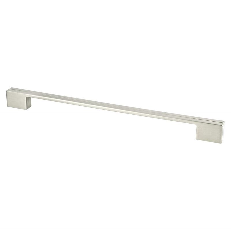 13' Contemporary Flat Pull in Brushed Nickel from Skyline Collection