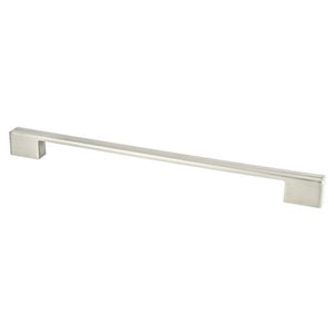 13' Contemporary Flat Pull in Brushed Nickel from Skyline Collection