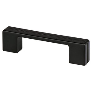 4.19' Contemporary Flat Pull in Matte Black from Skyline Collection