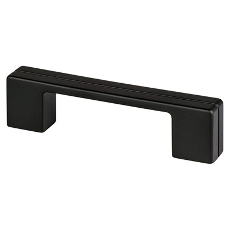 4.19' Contemporary Flat Pull in Matte Black from Skyline Collection