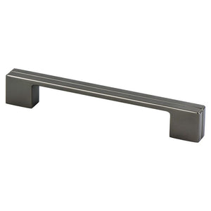 6.69' Contemporary Flat Pull in Slate from Skyline Collection