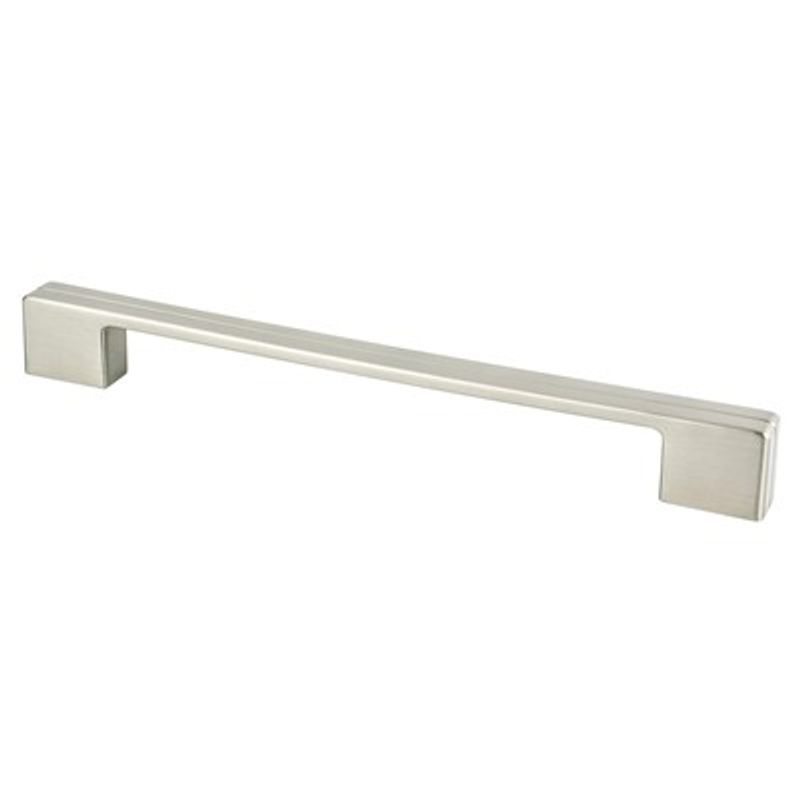 9.25' Contemporary Flat Pull in Brushed Nickel from Skyline Collection