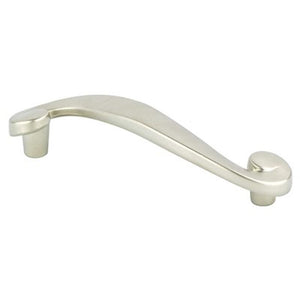 4.69' Artisan Curved Pull in Brushed Nickel from Sonata Collection