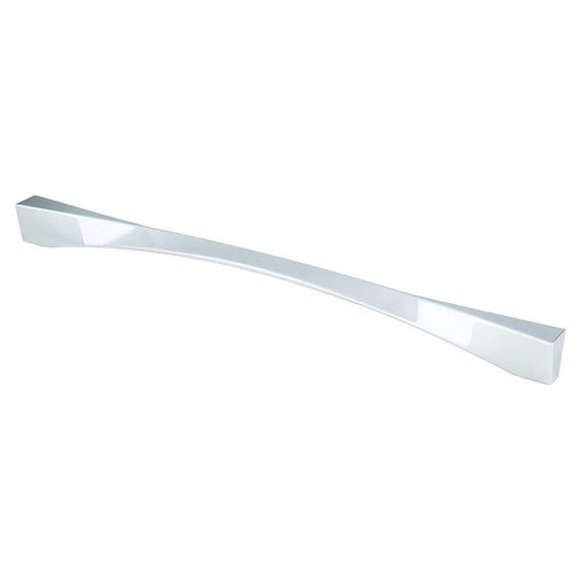 13.38" Contemporary Twisted Pull in Polished Chrome